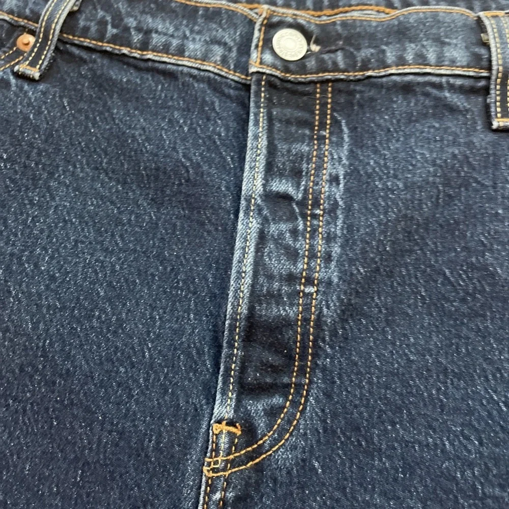 Levi's 501 Shorts Women's Size 20W Button Fly High Rise Jive Dark Wash